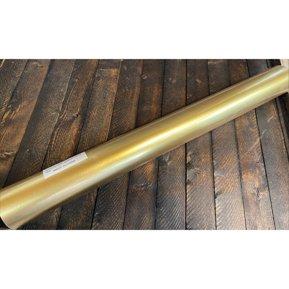 Matte Metallic Gold Gift Wrapping Paper Roll  17 In X 32.8 Ft Wedding Birthday